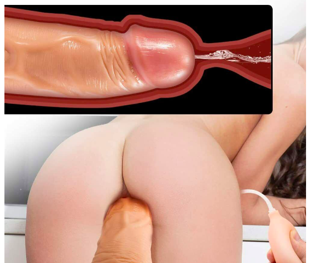 Dương vật giả silicon mềm Lovetoy Soft Ejaculation 8 bắn nước kích thích